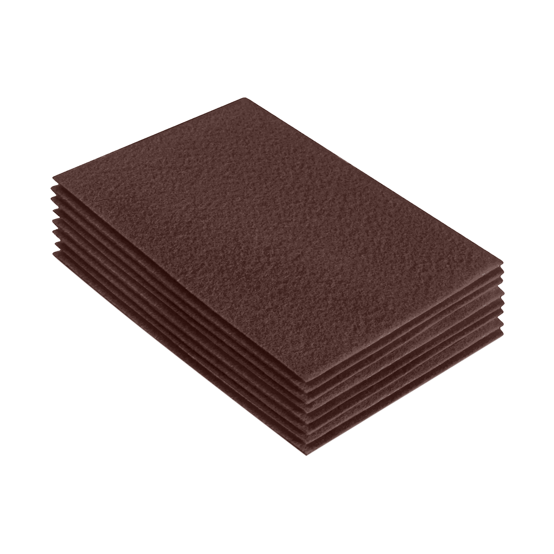 Acrylic Felt 9"X12" Sheet Packs | Light Brown - FabricLA.com