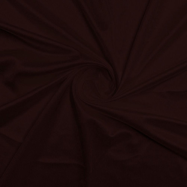 Athletic Dazzle Polyester fabric in Brown, sold by the yard