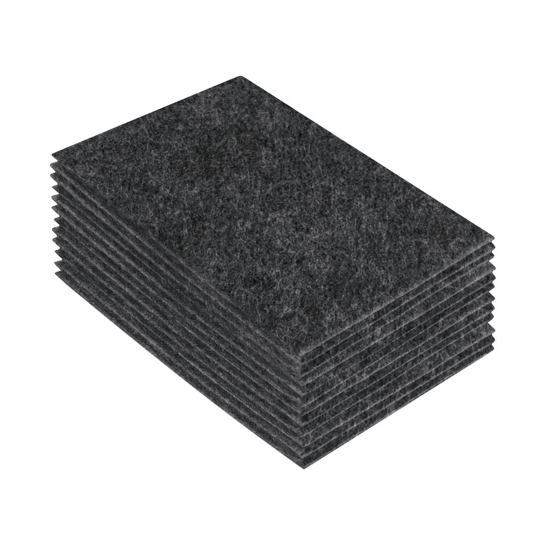 Acrylic Felt 9"X12" Sheet Packs | Charcoal - FabricLA.com