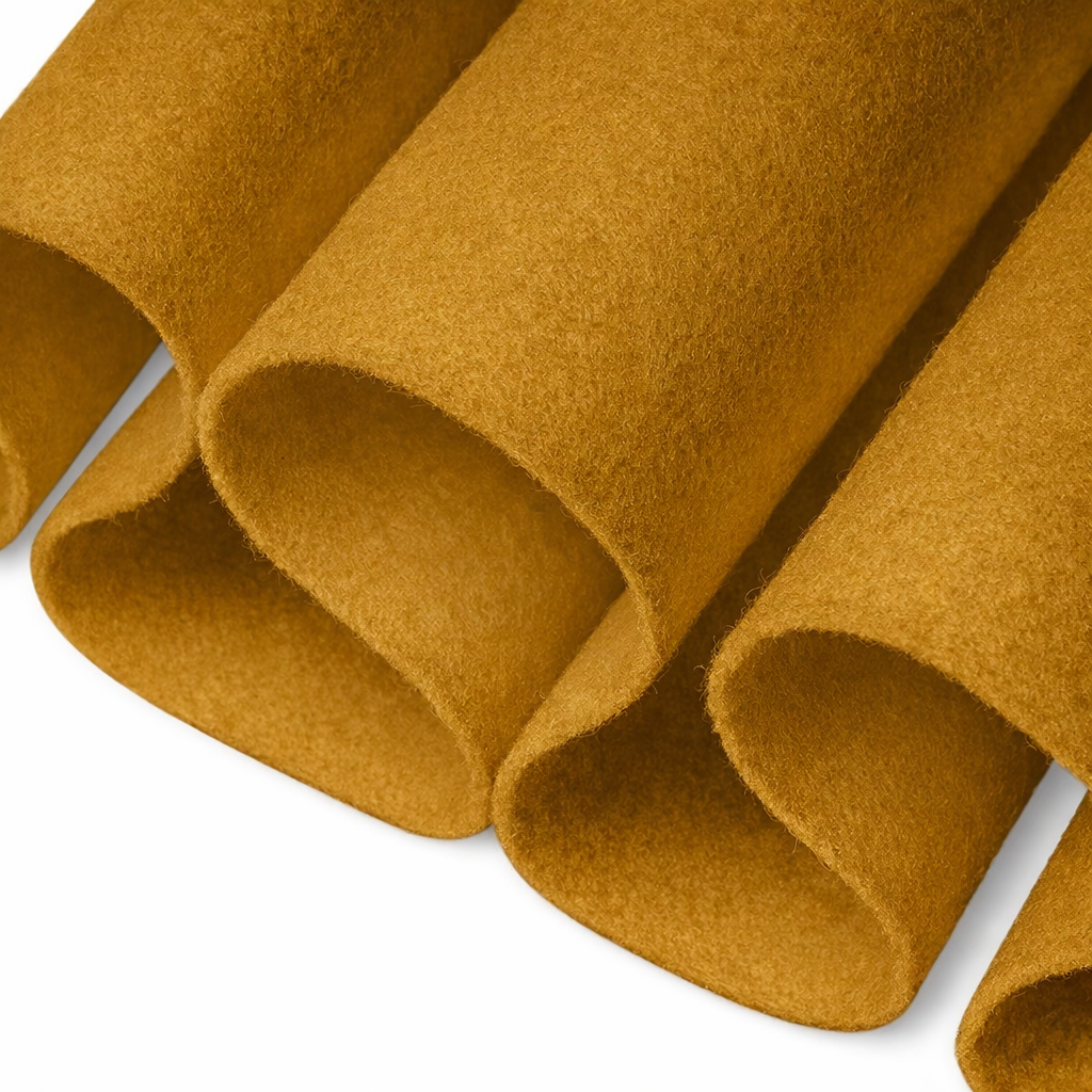 Tela de fieltro acrílico por yarda: 183 cm de ancho y 1,6 mm de grosor | FabricLA