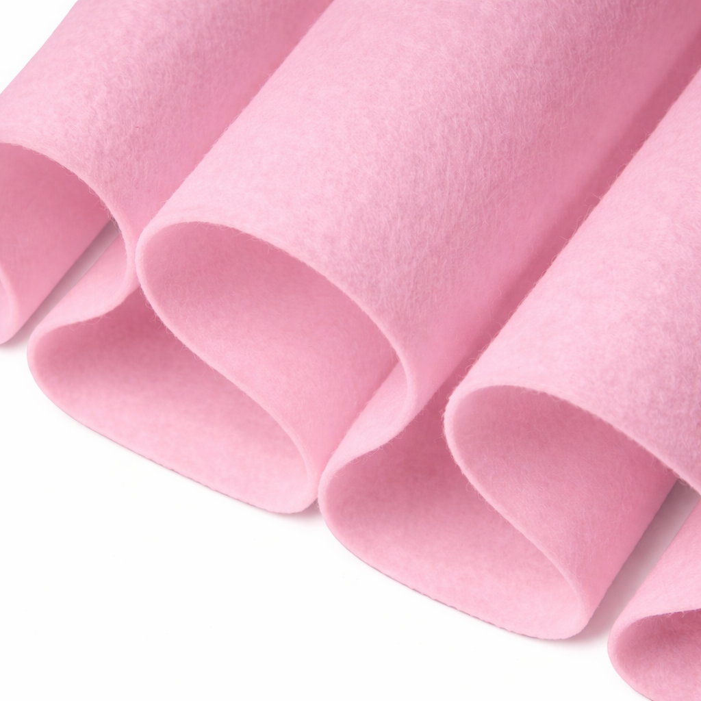 Tela de fieltro acrílico por yarda: 183 cm de ancho y 1,6 mm de grosor | FabricLA