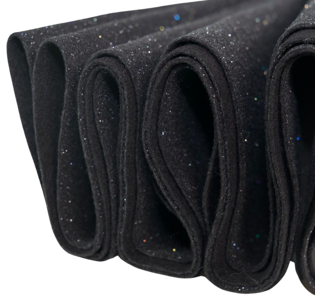 Tela de fieltro con purpurina cortada a medida | Encuentre el brillo perfecto para cualquier proyecto