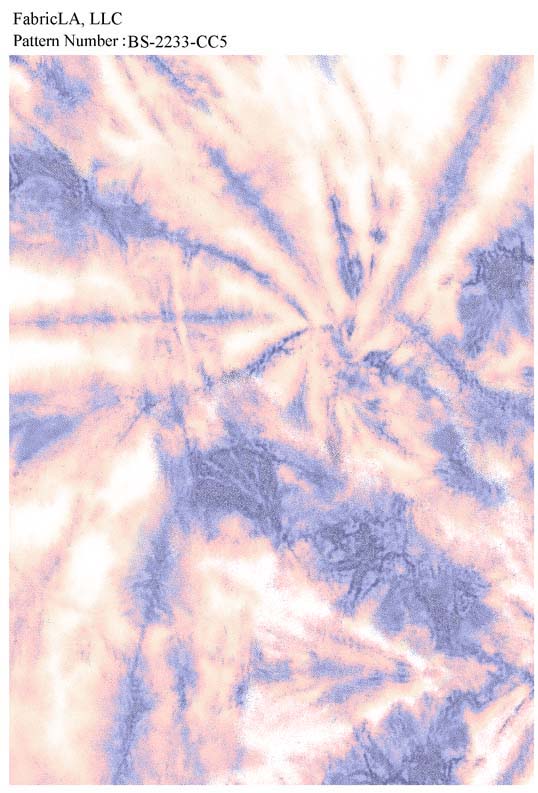Printed fabric – lavender and peach tie-dye – pattern BS-2233-CC5 | FabricLA