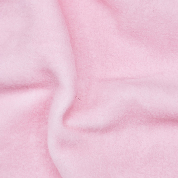 Anti-pill polar fleece fabric by the yard in light pink – 60 inch wide