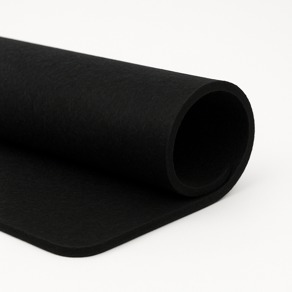 FabricLA 3.2mm Felt Drawer & Shelf Liner – Rounded Corners • Cut-to-Fit • Won’t Fray • Free Shipping