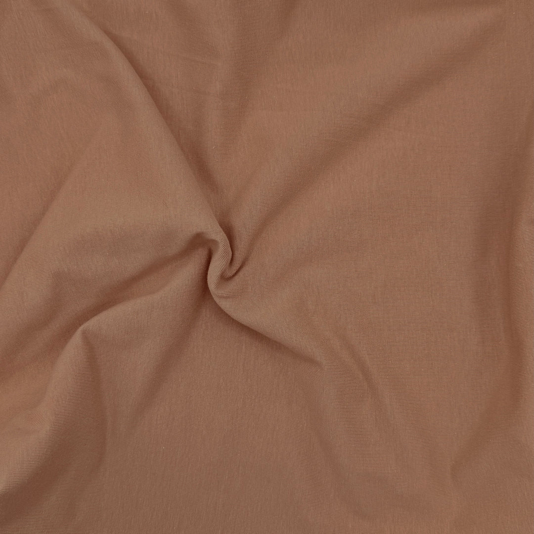 10 oz Cotton Spandex Swatch - Dark Mocha