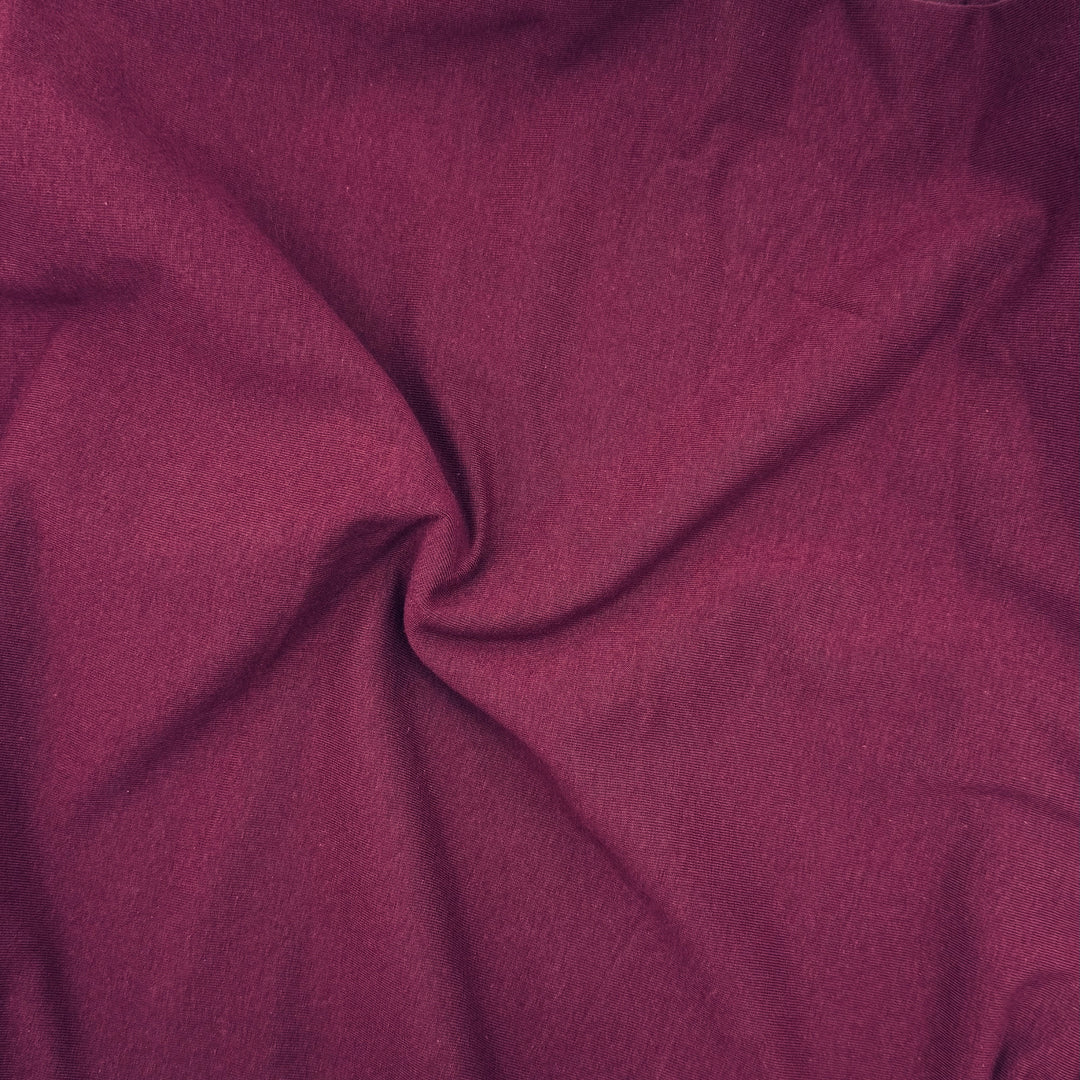 10 oz Cotton Spandex Swatch - Maroon