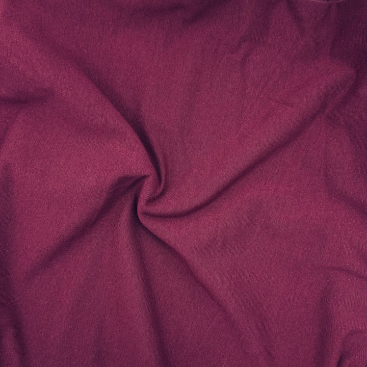 10 oz Cotton Spandex Swatch - Maroon