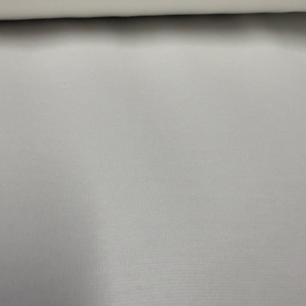 Close-up of White interlock fabric