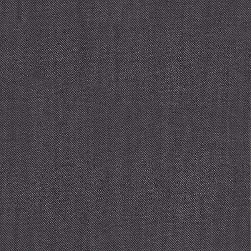 Charcoal stretch cotton denim fabric 8 oz