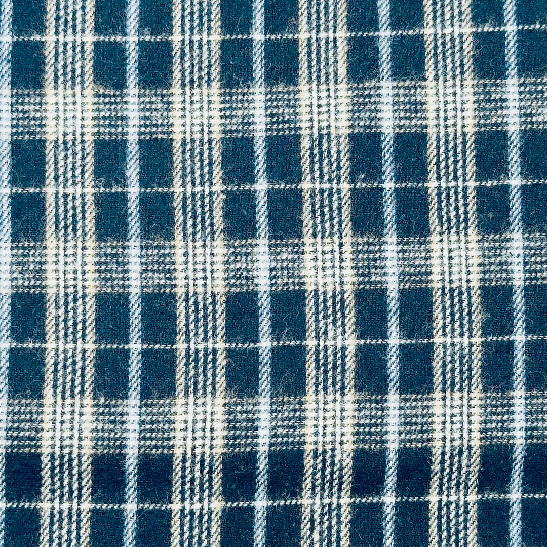 Autumn plaid cotton flannel fabric by FabricLA — soft 5oz, 60 inches wide, Style 7.