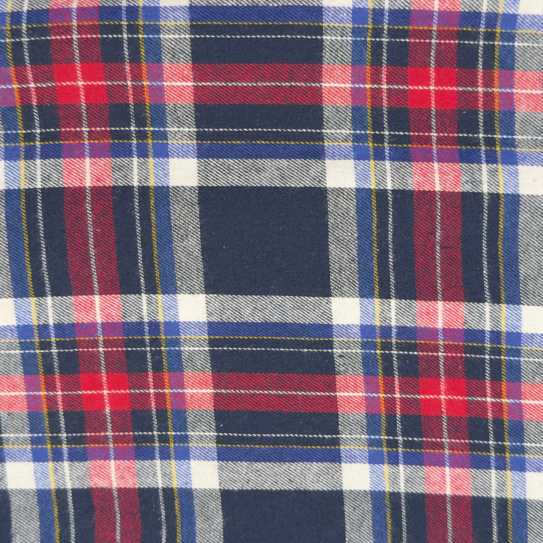 Avalon Ridge Plaid cotton flannel fabric by FabricLA — soft 5oz, 60 inches wide, Style 20.