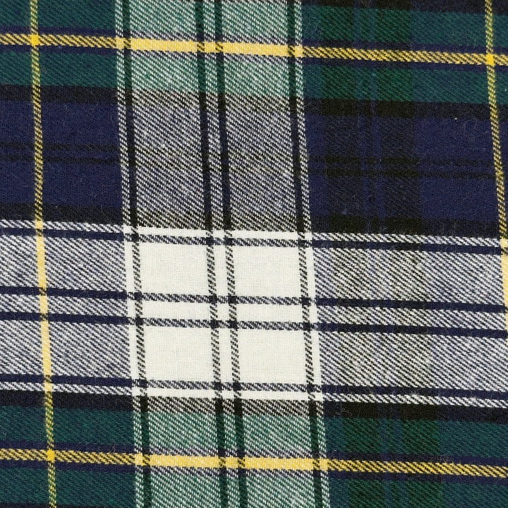 FabricLA 100% Cotton Flannel Fabric by the Yard – Soft 5oz, 60" Wide | Plaid Blue | Quilting, Pajamas, Shirts, Blankets & Crafts | Style 2