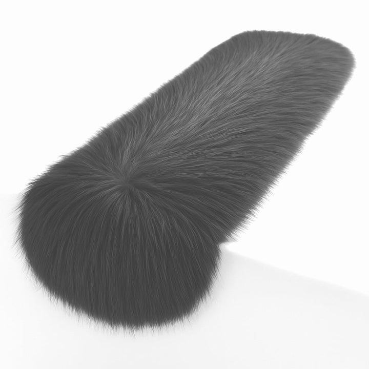 Luxurious Shaggy Faux Fur Tablecloth | Elegant Faux Fur for Dining Table by FabricLA