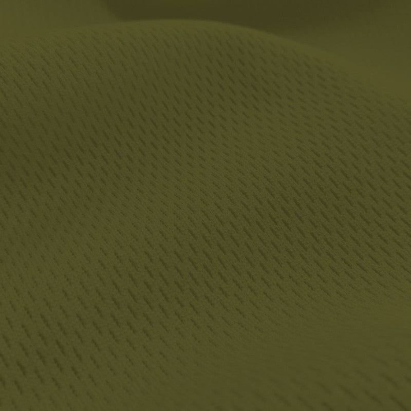 Dimple Mesh (Bird's Eye) fabric in Olive, sold by the yard