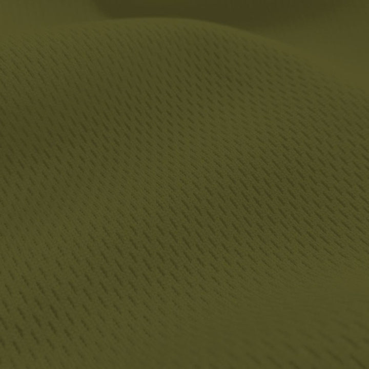 Dimple Mesh (Bird's Eye) fabric in Olive, sold by the yard