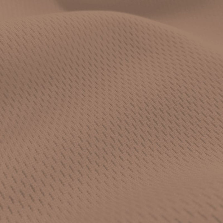 Dimple Mesh (Bird's Eye) fabric in Taupe, sold by the yard