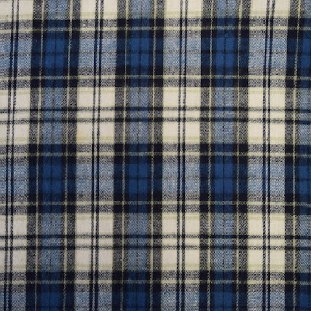 FabricLA | 100% Cotton Flannel Tartan Fabric | 60 inches Wide | Sold By The Yard | Blanket, Pillowcases, Quilting, Sewing, PJ, Shirt, Cloth | 10 - FabricLA.com