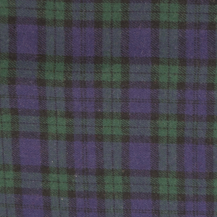 Plaid pattern with purple and green colors