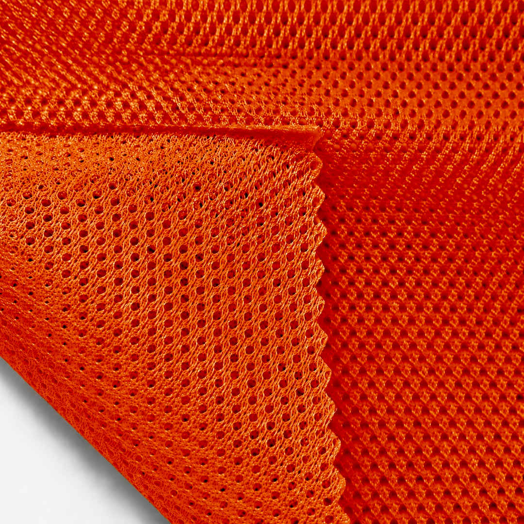 Tejido de micromalla 100 % poliéster, 152 cm de ancho, color negro