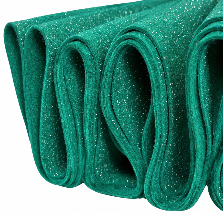 Tela de fieltro con purpurina cortada a medida | Encuentre el brillo perfecto para cualquier proyecto