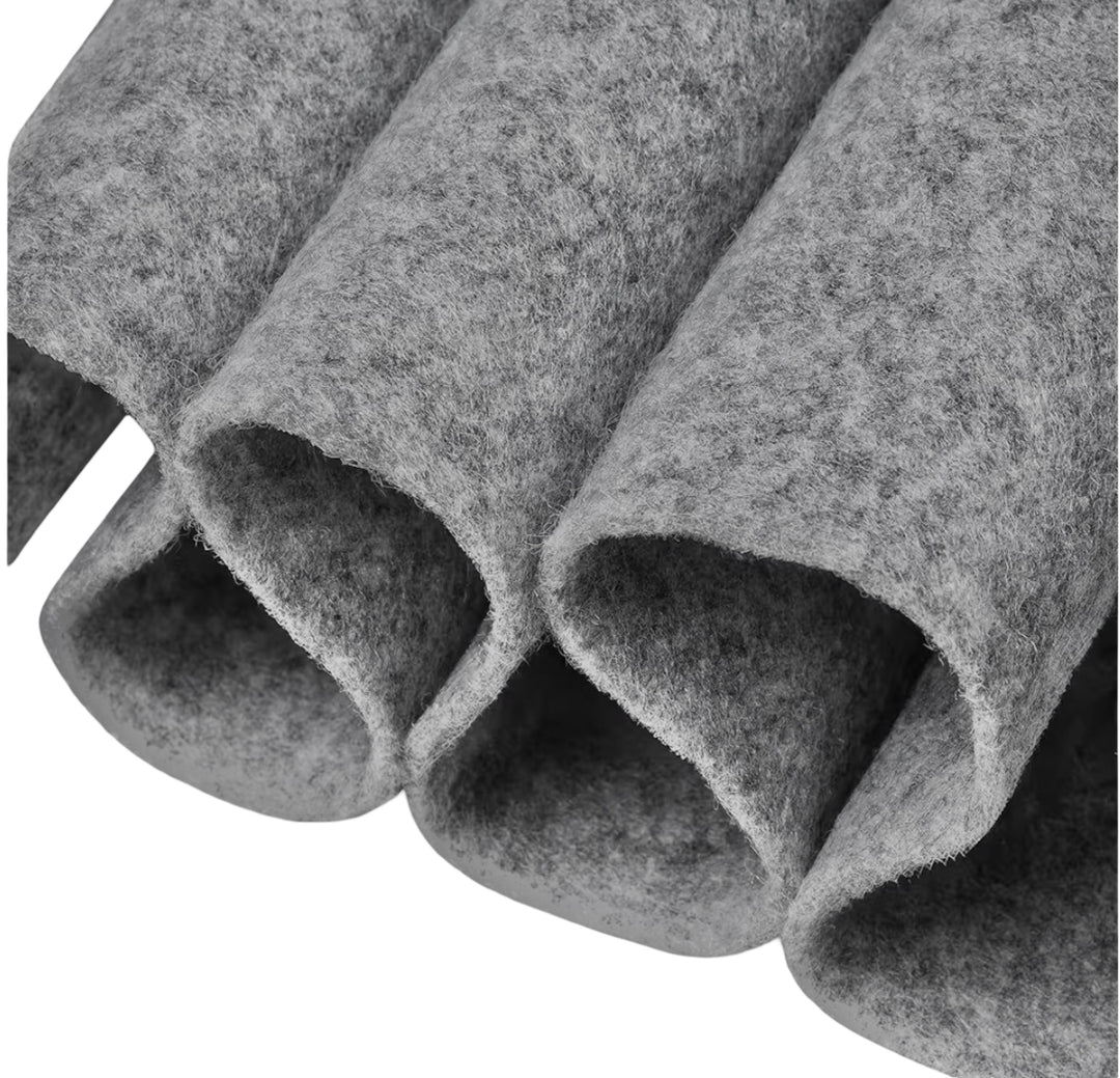 Heather Gray Acrylic Felt Fabric by the Yard – Industrial & Home Use | FabricLA
