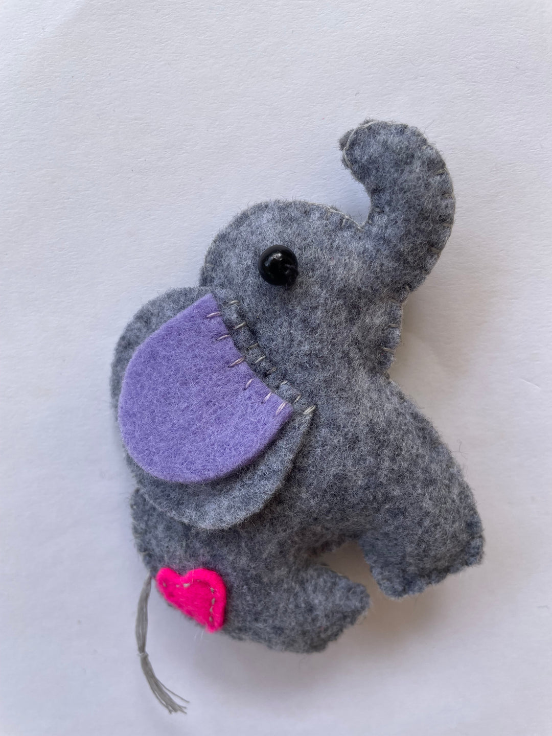 DIY Felt Elephant Craft Kit | Easy Beginner Sewing Project | Educational Toy | Ages 9 & Up