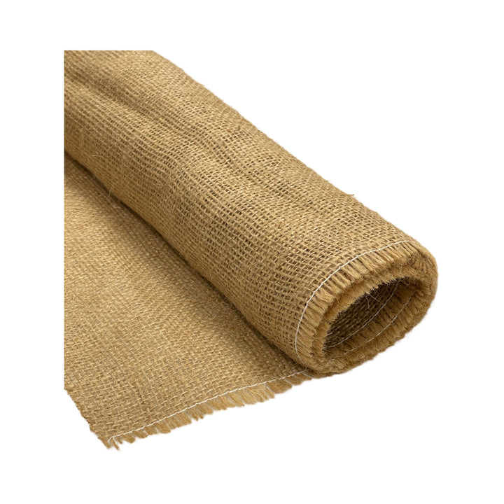 Natural Burlap Fabric Roll - Eco-Friendly Jute for Crafts, Décor, and Events