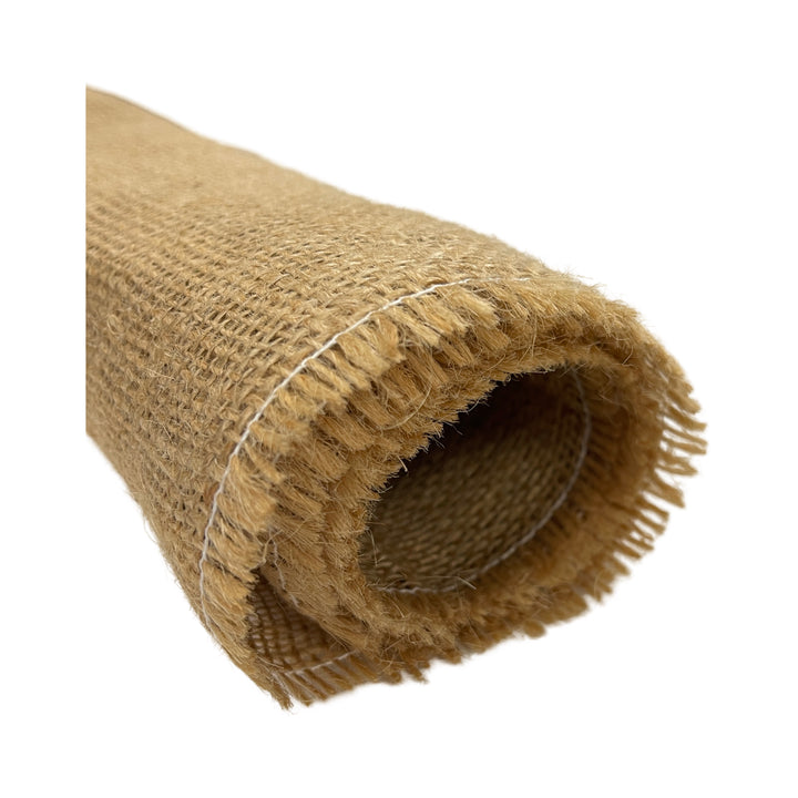 Natural Burlap Fabric Roll - Eco-Friendly Jute for Crafts, Décor, and Events