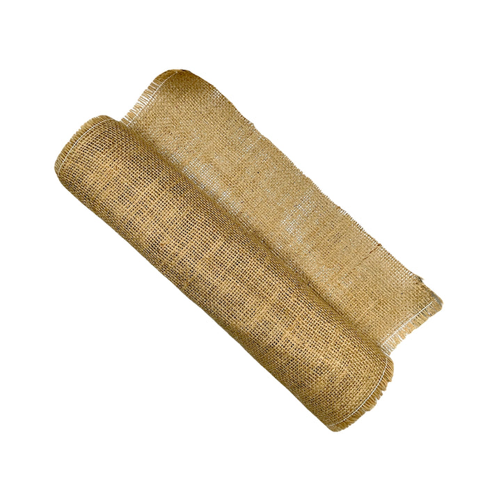 Natural Burlap Fabric Roll - Eco-Friendly Jute for Crafts, Décor, and Events