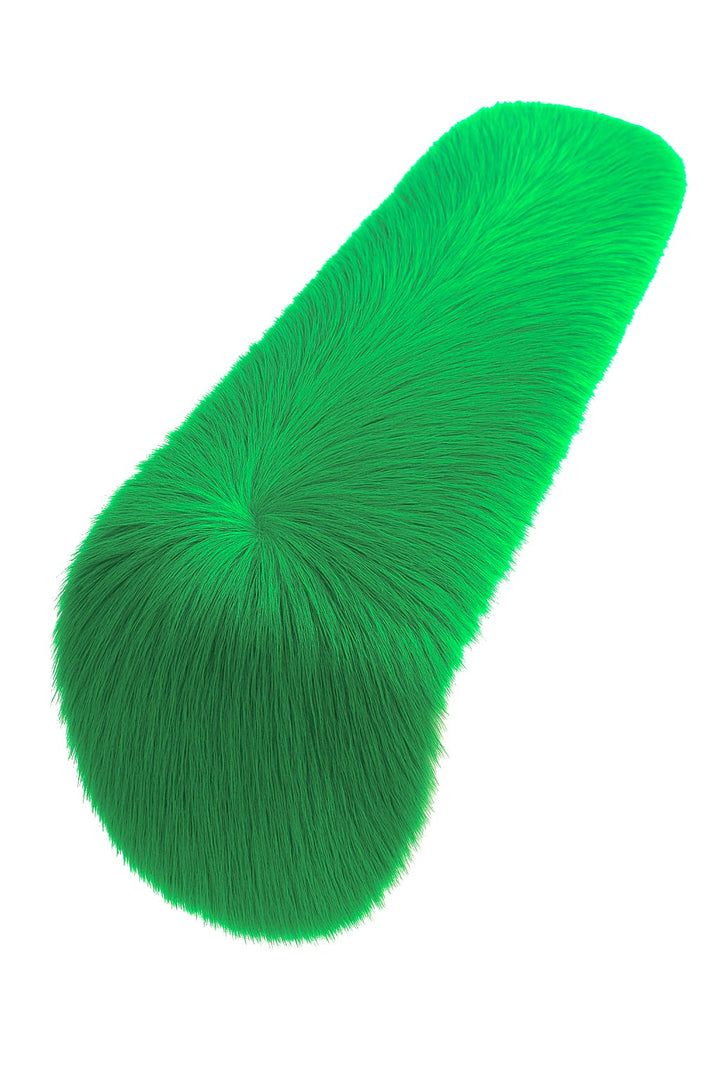 Luxurious Shaggy Faux Fur Tablecloth | Elegant Faux Fur for Dining Table by FabricLA