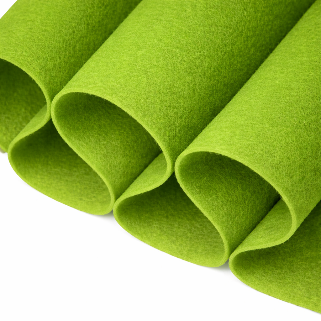 Craft Felt Fabric - 18" X 18" Inch Wide & 1.6mm Thick Felt Fabric - Use This Soft Felt for Crafts - Felt Material Pack