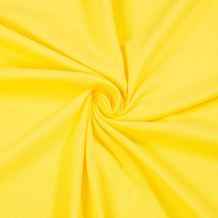 10 oz Cotton Spandex Swatch - Yellow