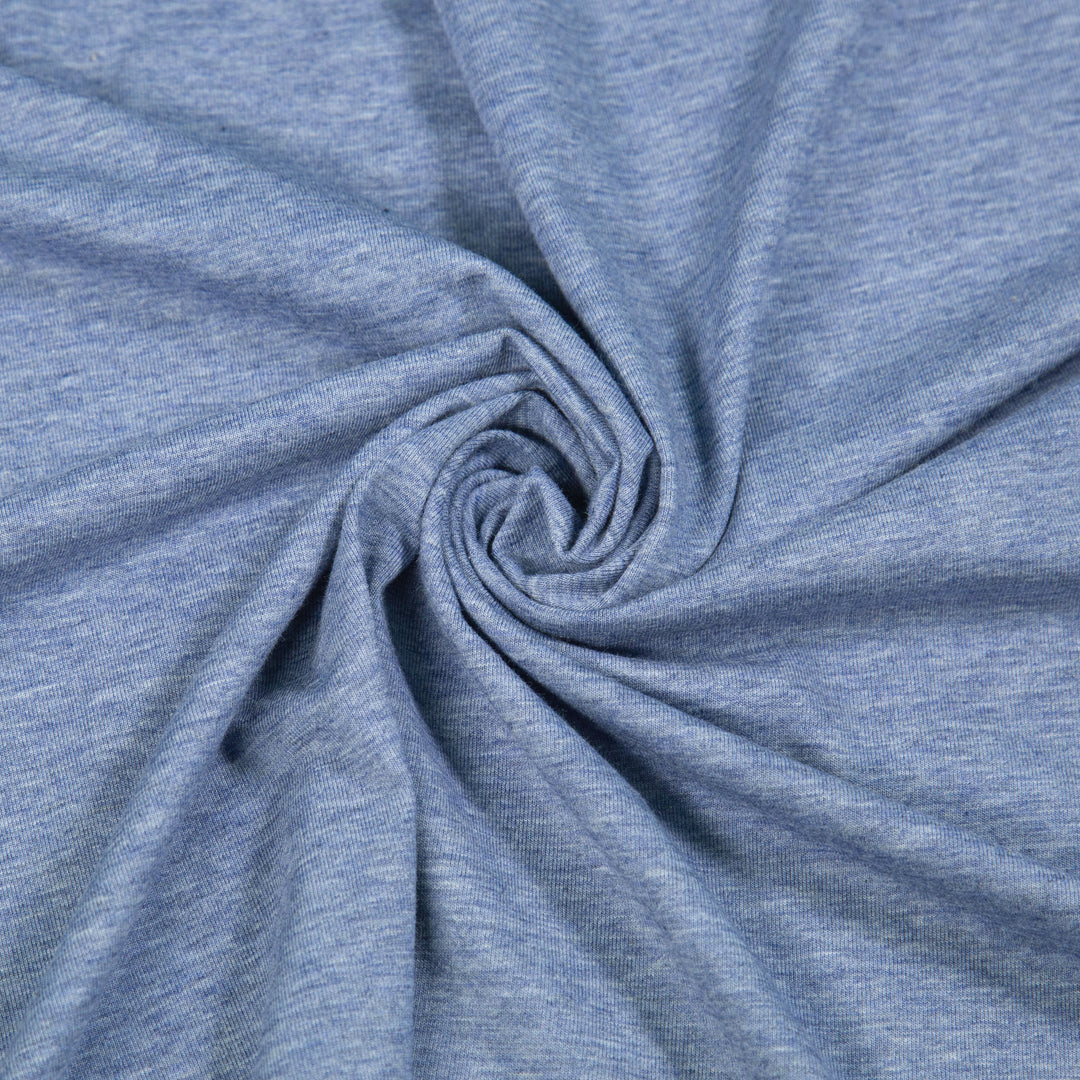 10 oz Cotton Spandex Swatch - Light Denim 2-Tone