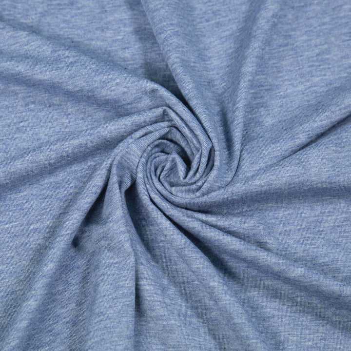 10 oz Cotton Spandex Swatch - Light Denim 2-Tone