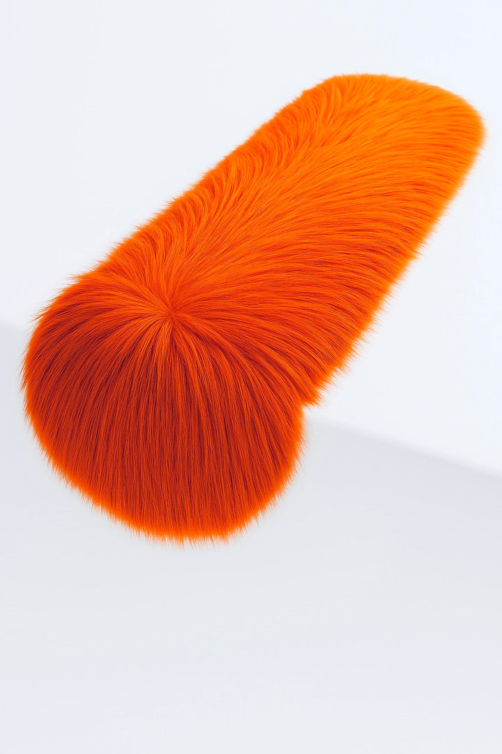 Luxurious Shaggy Faux Fur Tablecloth | Elegant Faux Fur for Dining Table by FabricLA