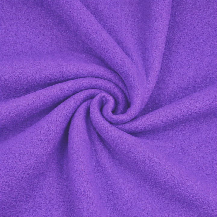 Purple polar fleece swatch
