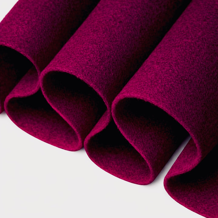 Rose Acrylic Felt Fabric 1.6mm – 72" Wide, 160 GSM | By the Yard | FabricLA