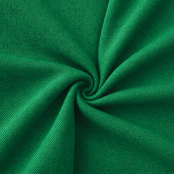 Rayon Challis Fabric by the Yard in vibrant green color, lightweight and soft for versatile sewing projects.