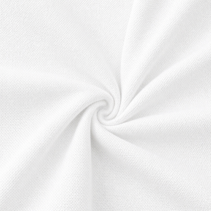 Rayon challis fabric by the yard in white, showcasing its soft and lightweight texture for versatile sewing projects.