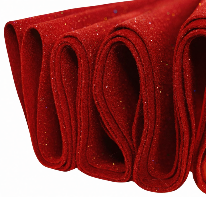 Tela de fieltro con purpurina cortada a medida | Encuentre el brillo perfecto para cualquier proyecto