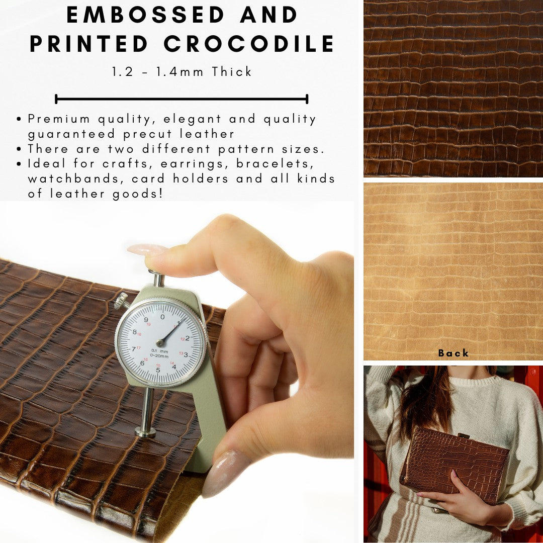 Genuine Leather Tooling and Crafting Sheets | Heavy Duty Full Grain Cowhide (0.8-1.0mm) | Tampa Lt. Brown - FabricLA.com