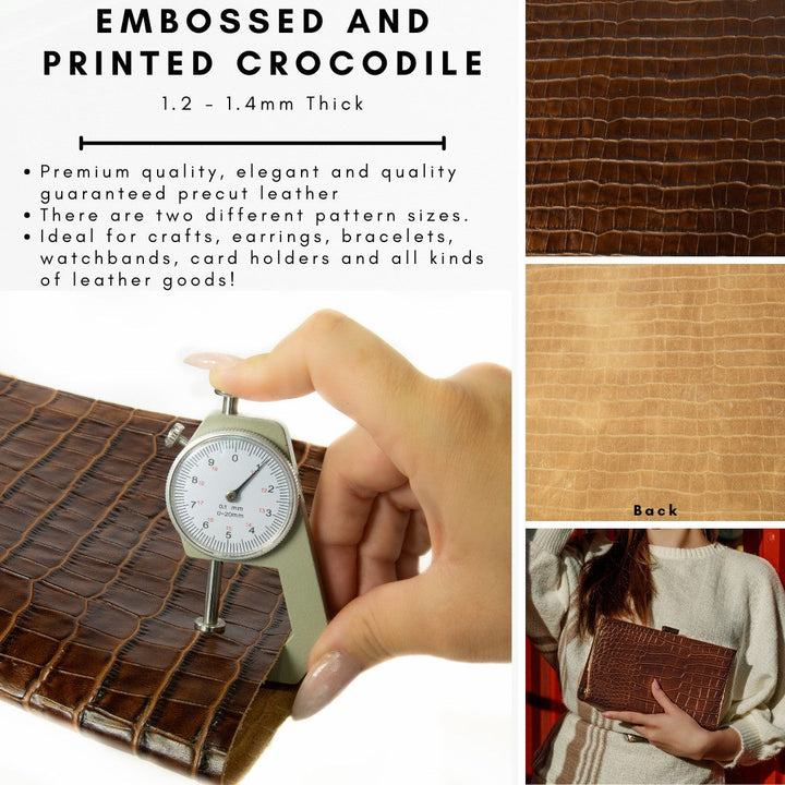 Genuine Leather Tooling and Crafting Sheets | Heavy Duty Full Grain Cowhide (0.8-1.0mm) | Tampa Lt. Brown - FabricLA.com