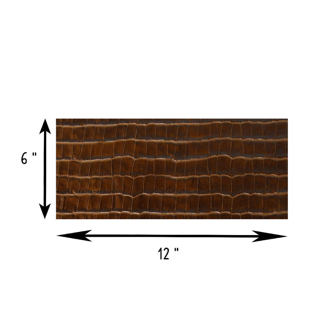 Genuine Leather Tooling and Crafting Sheets | Heavy Duty Full Grain Cowhide (0.8-1.0mm) | Tampa Lt. Brown - FabricLA.com