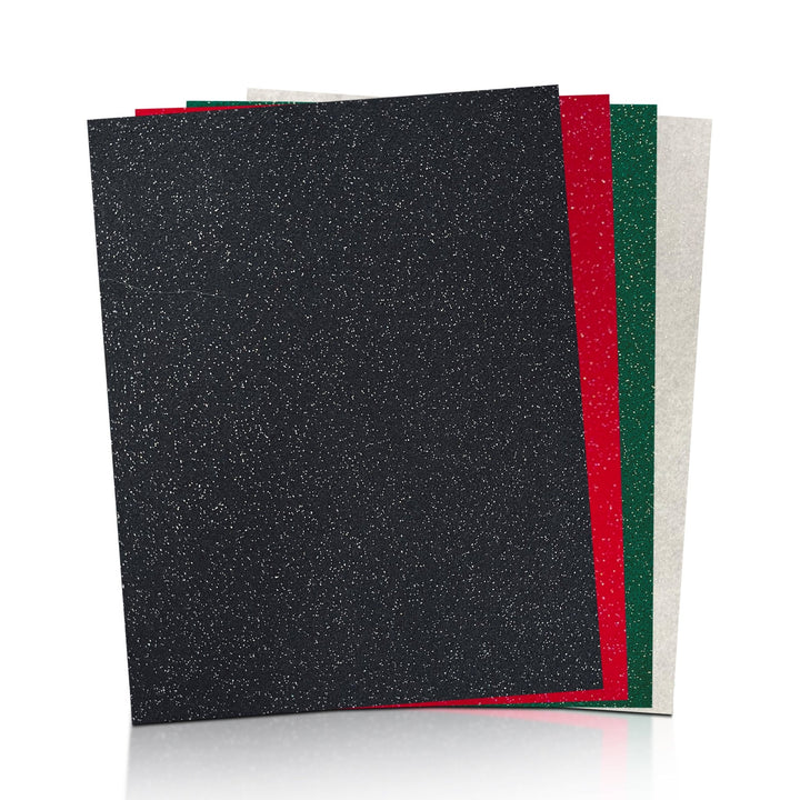 9x12 inches Glitter Felt Fabric Sheets | 1.6mm Thick | FabricLA - FabricLA.com