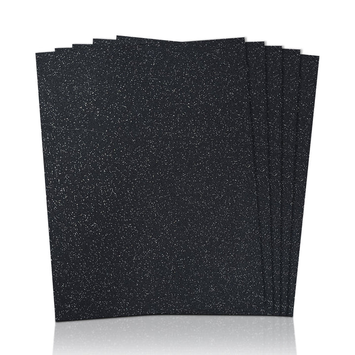 9x12 inches Glitter Felt Fabric Sheets | 1.6mm Thick | FabricLA - FabricLA.com