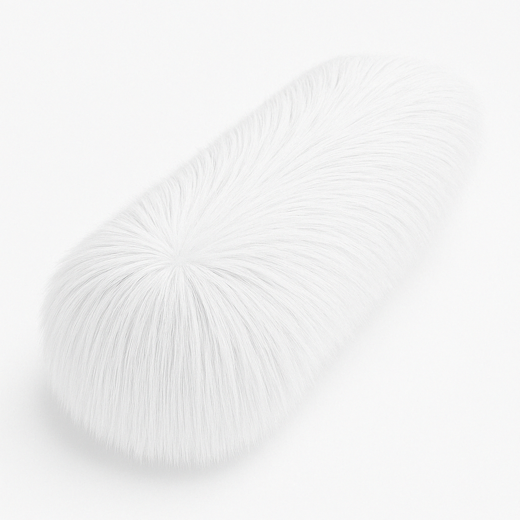 Faux Fur Table Runner – Fluffy Table Runner | Faux Fur Runner for Dresser Top | Multiple Colors