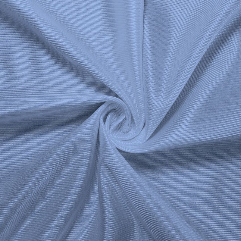 Athletic Dazzle Nylon fabric in Sky Blue, sold by the yard