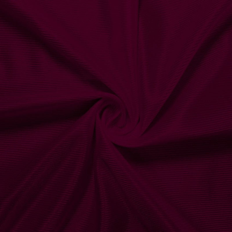 Athletic Dazzle Polyester fabric in Maroon, sold by the yard