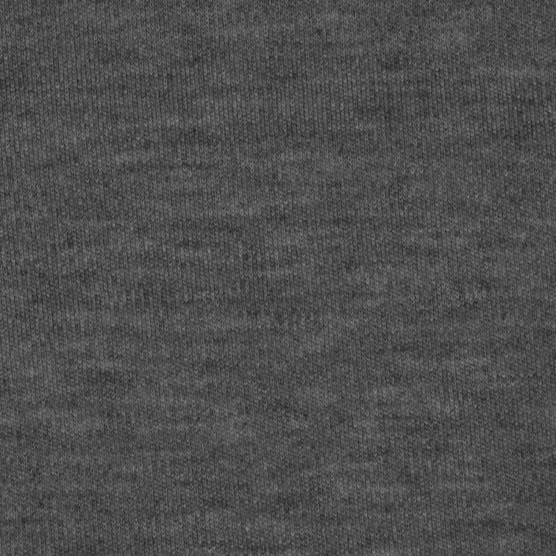 Charcoal sweatshirt fleece swatch